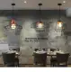 Bộ 3 Đèn thả lồng sắt đuôi gỗ dáng Xòe hoa - Hình trụ. 
