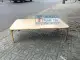 [HCM]Bàn ăn ngồi bệt - bàn ăn chân gấp 120x70 cm gỗ cao su màu tự nhiên. 