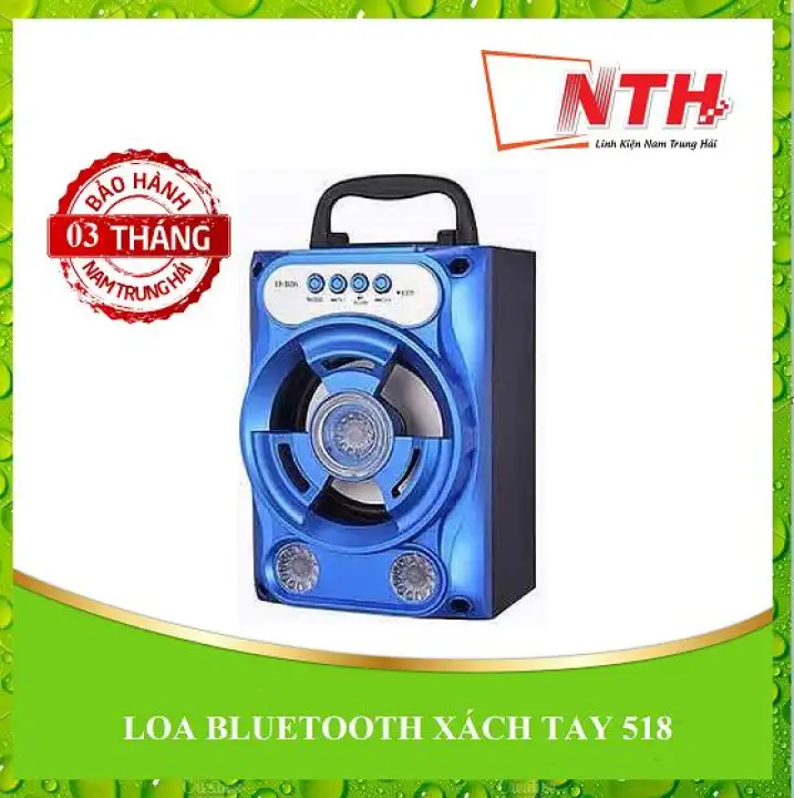 [HCM]LOA BLUETOOTH XÁCH TAY 518