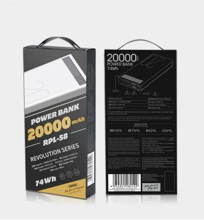 [HCM]Pin Sạc Dự Phòng Remax RPL - 58 20000mAh