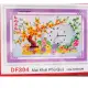 Tranh đính đá đồng hồ hoa mai DF304. 