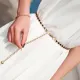 Đai Eo Mặc Váy Đầm Áo Thun Blazer Sơ Mi Hợp Kim Ngọc Trai Bản Nhỏ Style Hàn Quốc Douyin Hot Ulzzang Legaxi. 