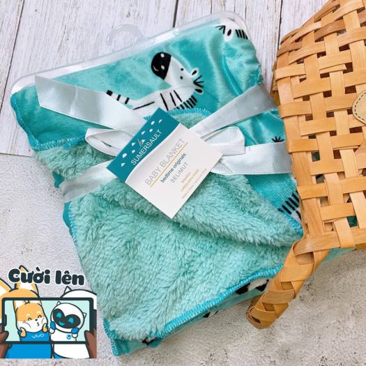 Chăn mền nhiều màu 2 lớp cho bé (76*102)cm - 1 cái - Chăn/mền | BiBiOne.vn