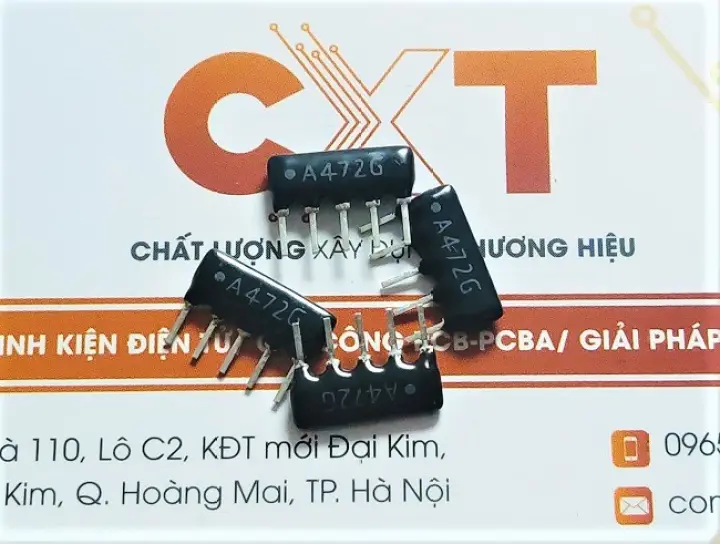 Điện trở băng 4.7K A05-472 DIP