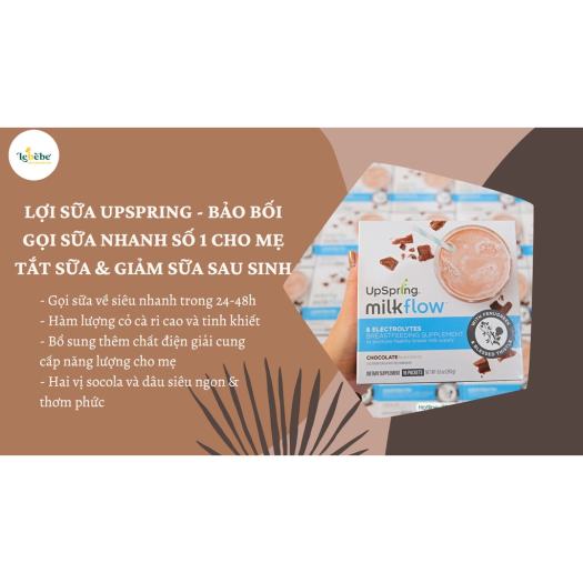 Ngũ cốc lợi sữa Upspring Milkflow Fenugreek + Blessed Thistle - Bánh ăn dặm | BiBiOne.vn