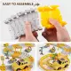 Bộ đồ chơi lắp ghép ráp đường ray xe lửa oto tàu hỏa dễ dàng lắp ráp, nhiều chi tiết chất liệu nhựa cao cấp an toàn cho bé. 