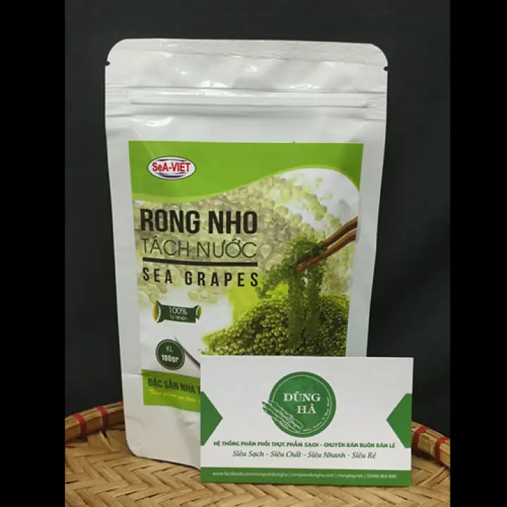 Rong nho tách nước đặc biệt gói 100g