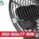 Quạt 8 inch dùng pin Makita 18V có đảo chiều 2 cấp độ gió 2 cổng USB. 