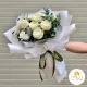 Giấy gói hoa, giấy lụa mếch gói hoa Mộc Lan Viên. 