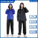 Áo mưa bộ thời trang Sơn Thủy K18, bộ quần áo mưa siêu nhẹ nhiều màu cho mọi lứa tuổi. 