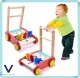Xe Tập Đi Bằng Gỗ 3 Con Gà Cao Cấp Cho Bé Yêu. 