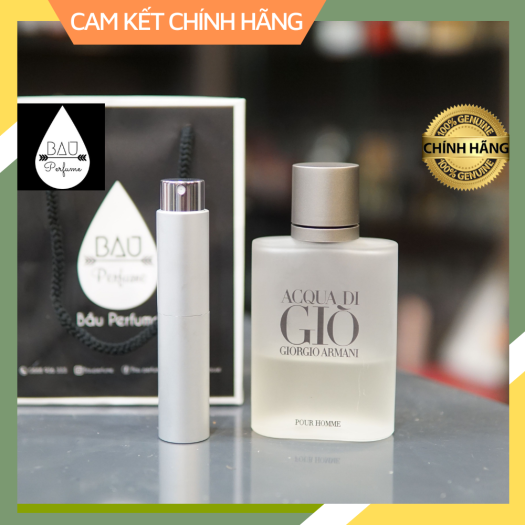 mẫu dùng thử nước hoa chính hãng Giorgio Armani Acqua Di Gio Pour  Homme_10ml - 20ml - 30ml - Nước hoa nam 