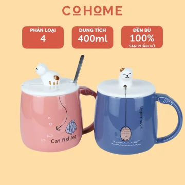 ly sứ hình con mèo Chất Lượng, Giá Tốt 2021  Lazada.vn