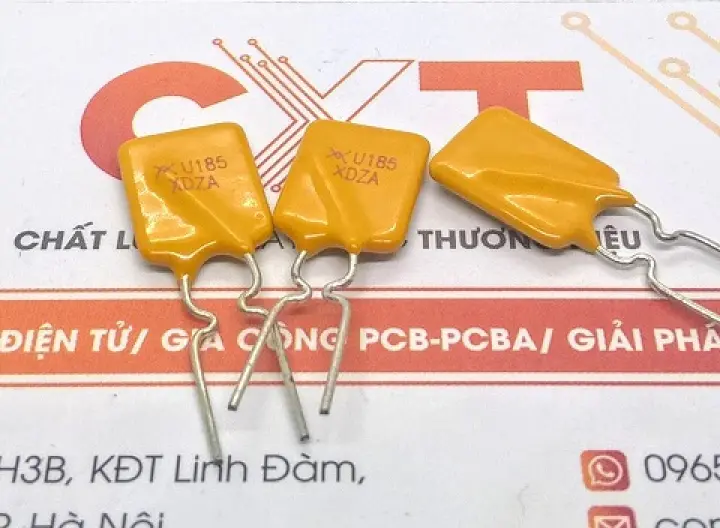 RUEF185 Cầu chì tự phục hồi PPTC 1.85A 30V DIP