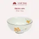Bộ bát đĩa thờ cúng hoa mặt trời vẽ hoa mai vàng cao cấp Bát Tràng - Bộ 7 và 15 món. 