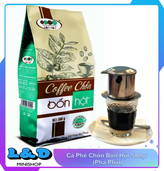 Cà Phê Chồn Bốn Hột 500gr (Pha Phin) – No Brand – top1shop