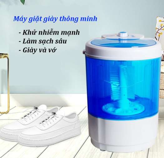 Máy giặt giày thông minh mỗi lần giặt được 3-4 đôi. Tặng máy sấy giày miễn phí - Máy giặt | FTPShop.com.vn