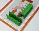 (Domino 5.08) Cầu đấu nối 5.08mm 5P chân cong - Đực hàn PCB (Terminal Block 2EDG5.08-5P). 