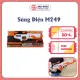 Đồ Chơi Trẻ Em Phụt Xốp Neft Dùng Pin SÚNG ĐIỆN M249 - Nhựa ABS An Toàn Với Trẻ Em. 