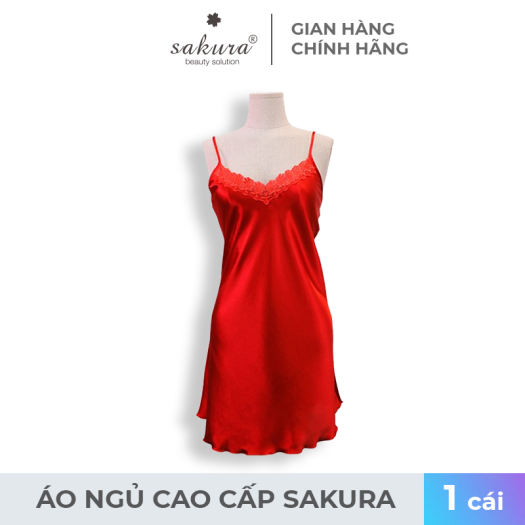 Váy ngủ lụa cao cấp Sakura Beauty Vietnam - Bộ chăm sóc da mặt ...