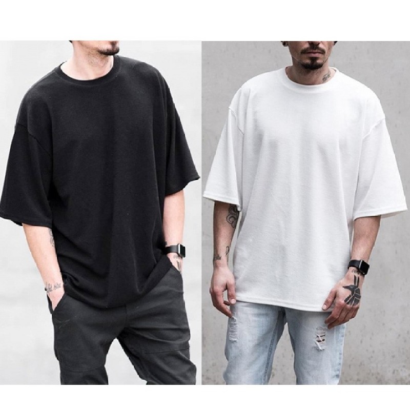 Áo tee oversized basic unisex