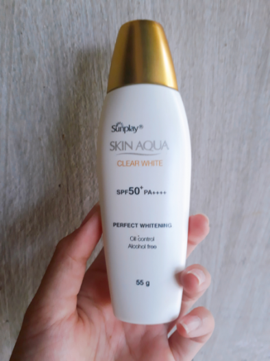 skin aqua clear white 55g