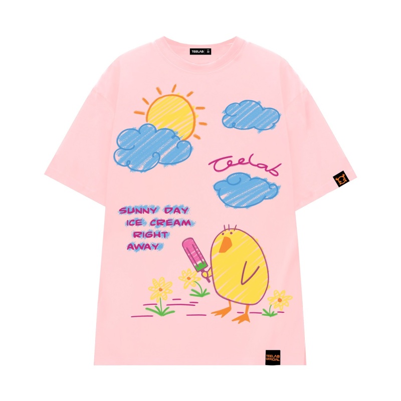 Áo thun teelab doodle duck ts044