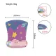 Lót Chuột Kê Tay Bàn Phím Có Đệm Silicon GALAXY (Mouse Pad Key Board Wrist Rest Gaming Bàn Di Chuột Cute Anime Màu Hồng). 