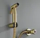 Vòi xịt nhà vệ sinh cao cấp màu vàng Inox 304. 