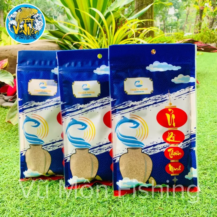 Mồi Câu Cá Ủ RÔ THIÊN MINH 250g Siêu Hot 2021 | 100% Nguyên liệu Việt - Vũ Môn Fishing