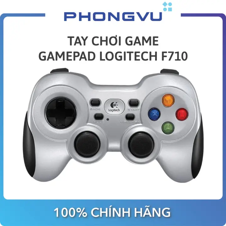 Tay cầm Game pad Logitech F710 – Bảo hành 36 tháng – Logitech – top1shop