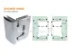 Bản lề GG 90o seri B Glaze- Đồng mạ bóng-2202.5202.02. 