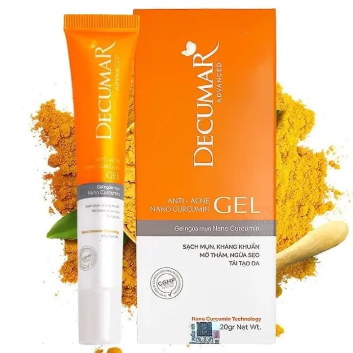 Decumar Gel ngừa mụn Nano 20g