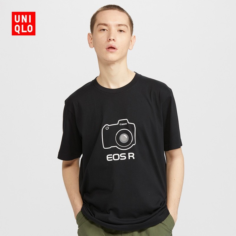 Áo thun ngắn tay in hình mp 424627 uniqlo