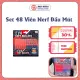 Set 48 Viên Xốp Nerf ĐẦU MÚT Thay Thế - Đồ Chơi Trẻ Em Viên Xốp Nerf - 48 Viên - 2 Màu Xanh và Đỏ. 