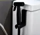 Combo vòi xịt ( không có van chia nước ) Inox 304 màu đen cao cấp - đế cài vào bồn cầu không khoan lỗ. 