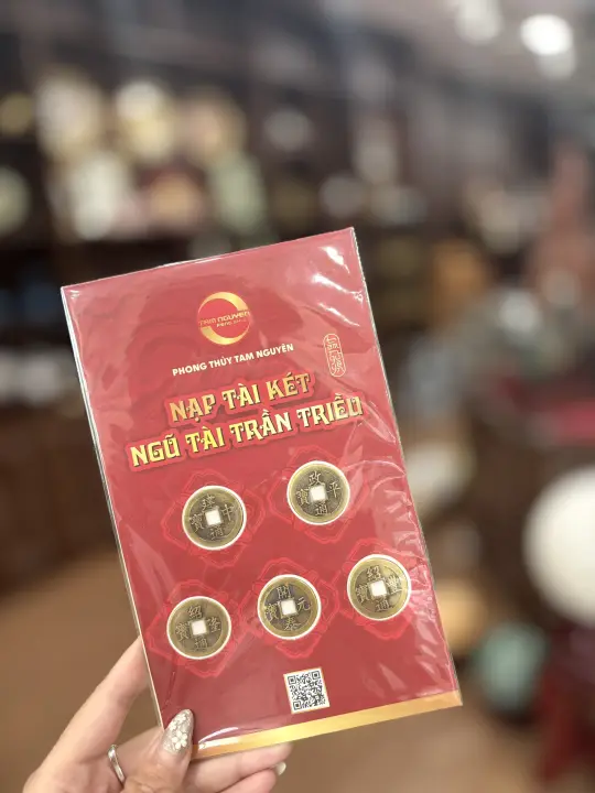 Ngũ Tài Trần Triều Cổ - Phong Thủy Tam Nguyên - Nạp tài két sắt, ban Thần Tài
