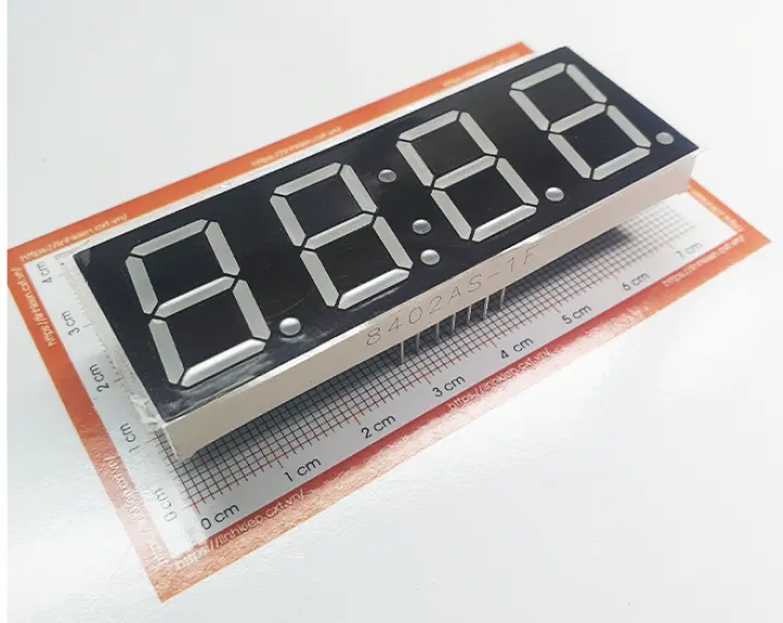 Led 7 thanh 0.8 Inch 4 số màu đỏ K chung 8401AS
