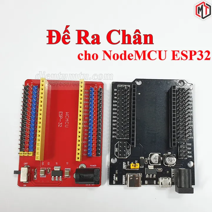 Đế Ra Chân cho NodeMCU ESP32