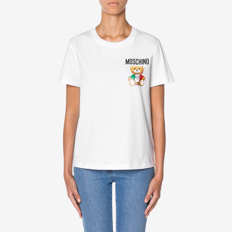 Áo Thun Moschino In Hình Gấu Teddy