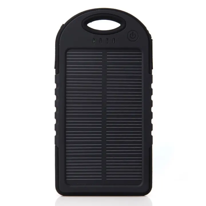 Pin sạc dự phòng năng lượng mặt trời Cho Deal 24h 5000mAh (Đen)