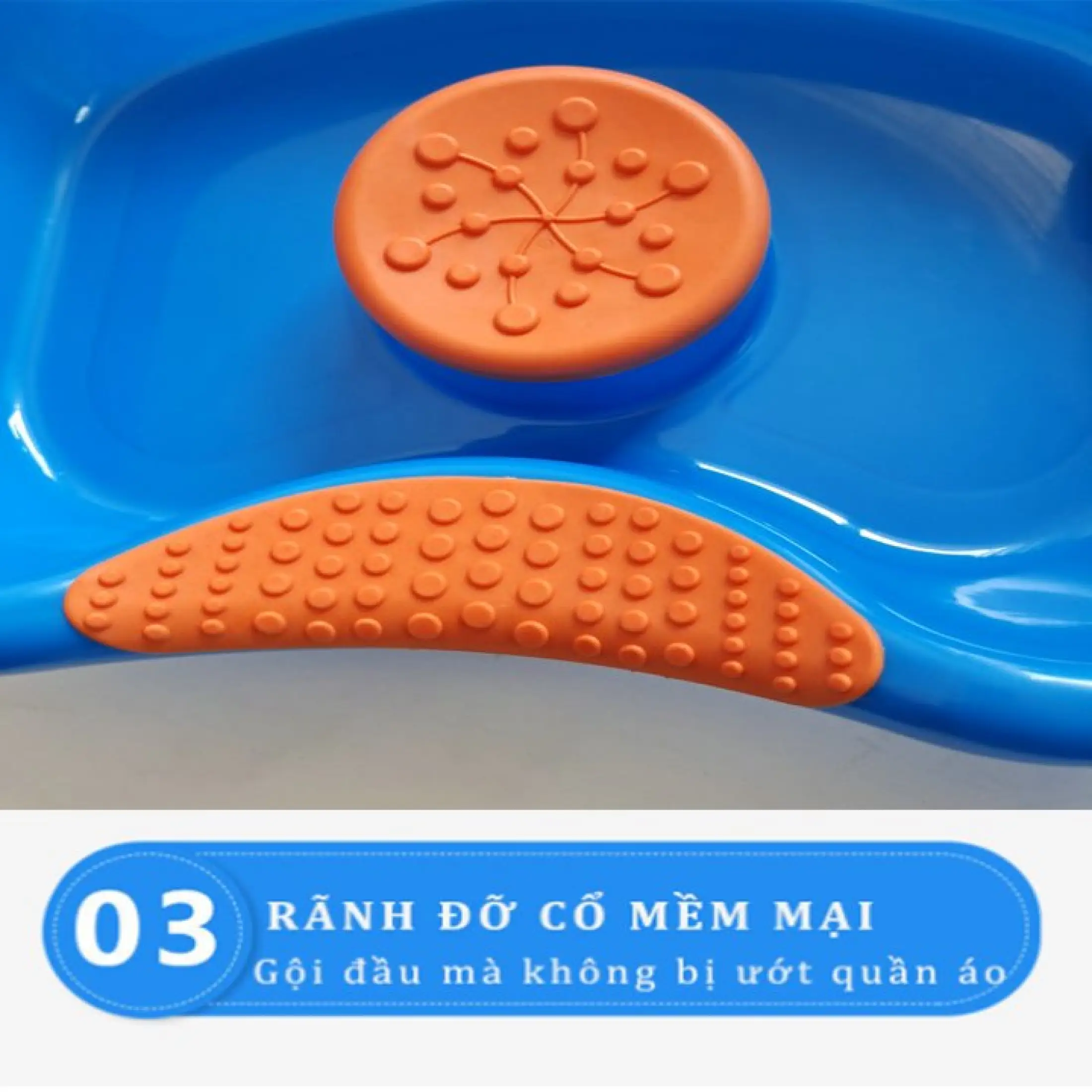 Chậu gội đầu tại nhà