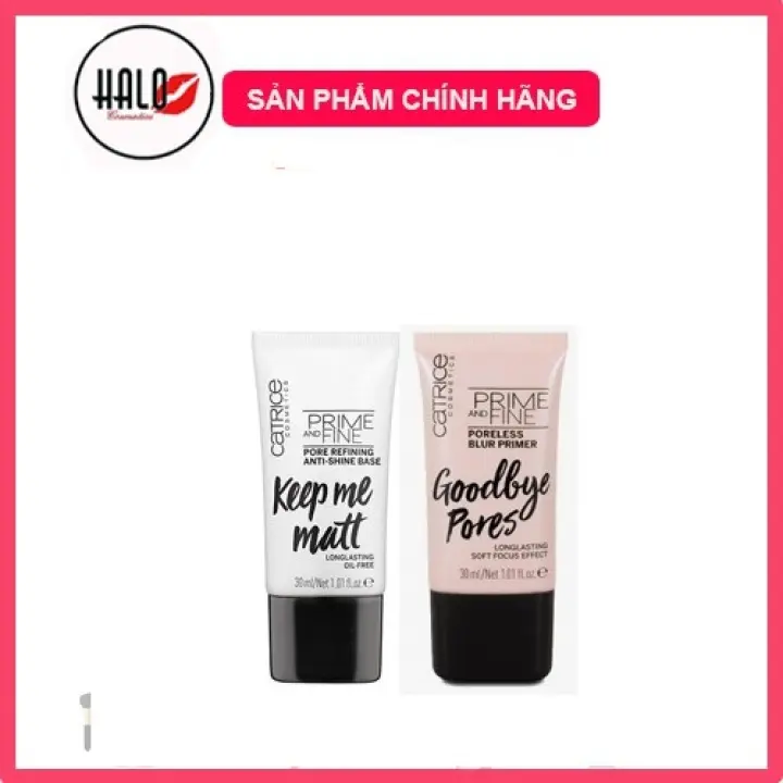 Kem lót Catrice Prime and Fine Goodbye Pores mẫu mới