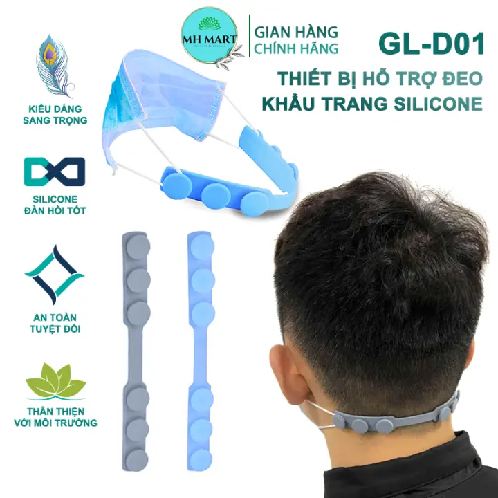 Dây Đeo Khẩu Trang Y Tế Đàn Hồi Chống Đau Tai, Tai Giả Đeo Khẩu Trang Dễ Chịu Nhất – Phù Hợp Mọi Đối Tượng MH MART
