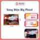 Đồ Chơi Trẻ Em Phụt Xốp Neft Dùng Pin SÚNG ĐIỆN BIG PISTOL - Nhựa ABS An Toàn Với Trẻ Em. 