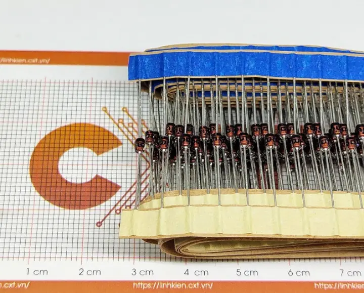 MTZJ5.6B Diode Zener 0.5W 5.6V DO34
