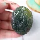 [tặng dây] Mặt dây đá Chalcedony khắc hình Rồng bay Thanh Long hình oval phong thủy thu hút may mắn, bình an | Hoa Minh Gem. 