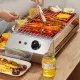 Bếp Nướng Điện Hàn Quốc Không Khói Công Suất 2800w, Lò Nướng Điện Chín Nhanh Inox Vệ Sinh An Toàn. 