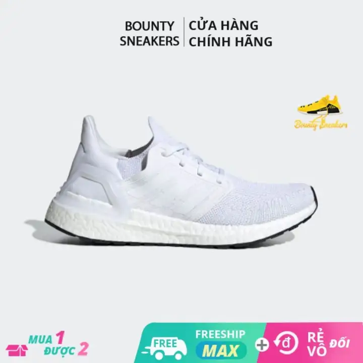 Giày Adidas Ultra Boost 20 Thể Thao Nữ Trắng EG0713 - Hàng Chính Hãng - Bounty Sneakers