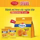 [DEAL HOT 77K] Combo bánh karo sợi gà tươi, bánh mì hoa cúc tươi ngàn lớp Fes'ta Richy,  bánh yến mạch oatmeal vị phô mai 35g - Bánh kẹo Richy. 